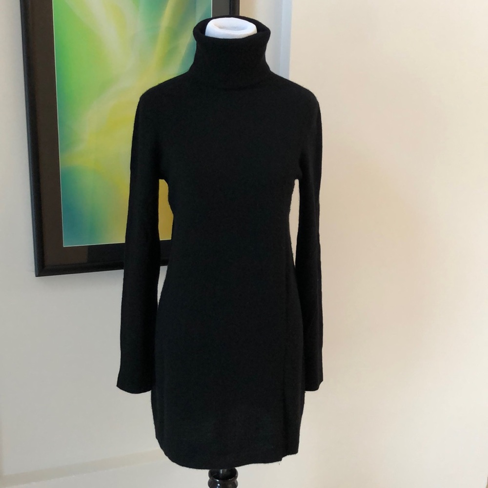Equipment cashmere sweater dress XS black
